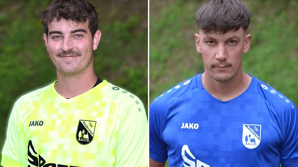 Weil Jonas Wagner (li.) den TSV Waldkirchen Richtung Hutthurm verlassen hat, wurde Fabian Waschinger (re.) reaktiviert.