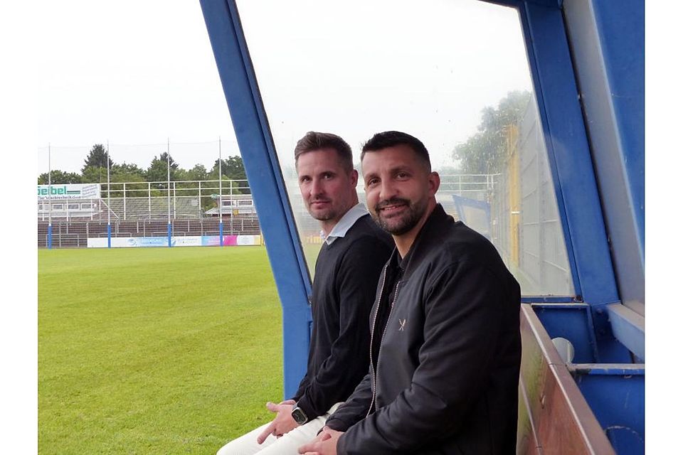 Das Engagement der ehemaligen Lilienspieler Aytac Sulu (vorne) und Sandro Sirigu bei Viktoria Aschaffenburg ist nach nur wenigen Monaten schon wieder Geschichte. 	Foto: Viktoria Aschaffenburg