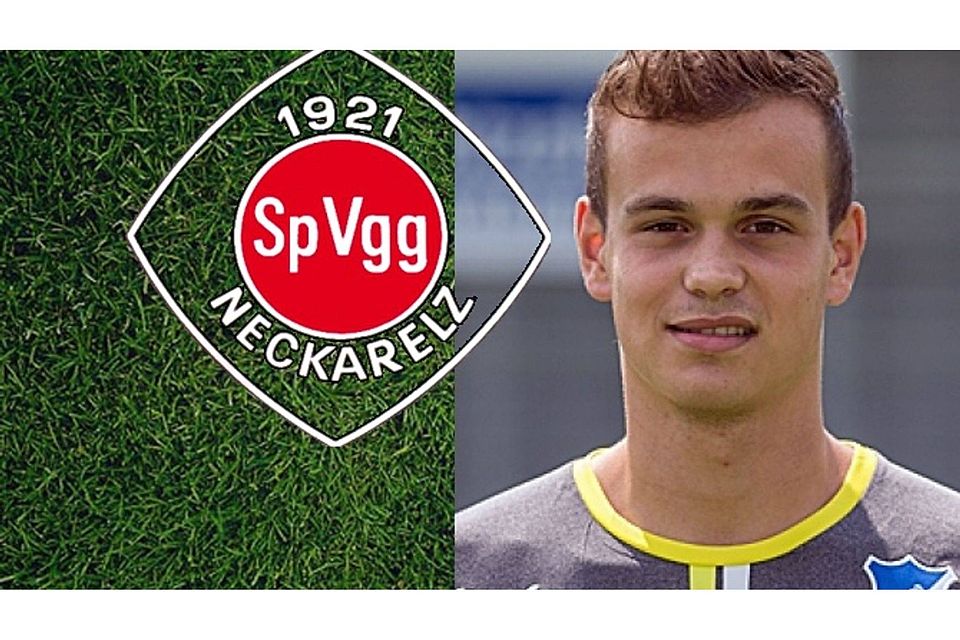Maximilian Penz hütet in der neuen Saison das Gehäuse der SpVgg Neckarelz.