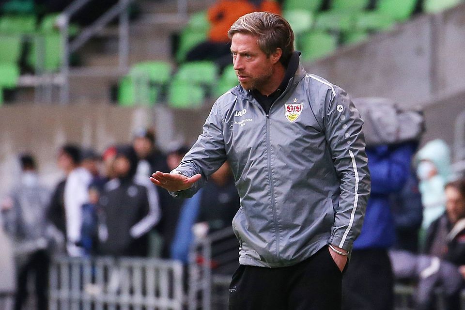 Als Interimstrainer des VfB Stuttgart konnte Michael Wimmer auf sich aufmerksam machen. Als Interimstrainer des VfB Stuttgart konnte Michael Wimmer auf sich aufmerksam machen.