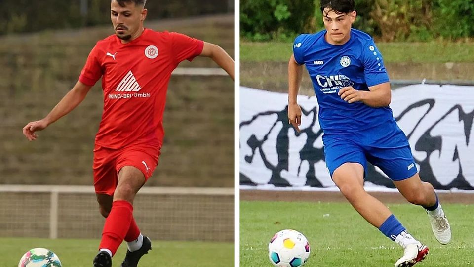 Abdullah Tasdelen (links) und Tim Emmel (rechts) stehen vor dem Pokalkracher im Blickpunkt. 