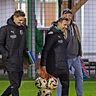 Haben gut lachen: Bastian Ellmaier (links) und Thomas Pirner (rechts vorne) ritten im Herbst mit dem 1.FC Schlicht auf einer Erfolgswelle.