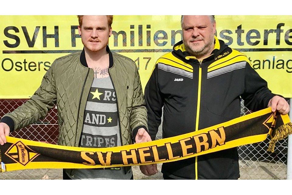 Marcel Jennebach (links) wechselt im Sommer zum SV Hellern. Rechts Thomas Schocke.