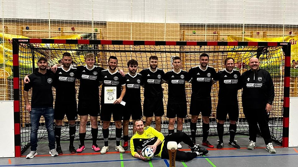 Die SpVgg Oberkreuzberg stand beim Getränkehaus Plöchl-Cup am Ende ganz oben 