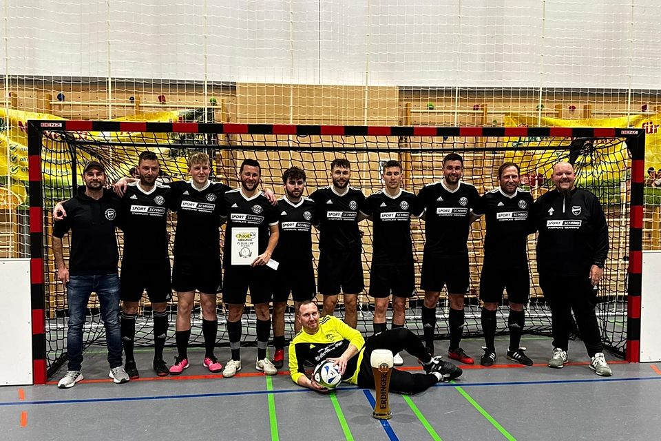 Die SpVgg Oberkreuzberg stand beim Getränkehaus Plöchl-Cup am Ende ganz oben 