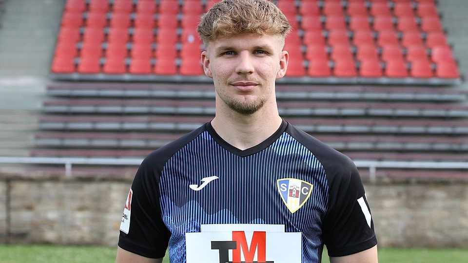 Tor des Tages erzielt: Herfords Stürmer Markus Esko.