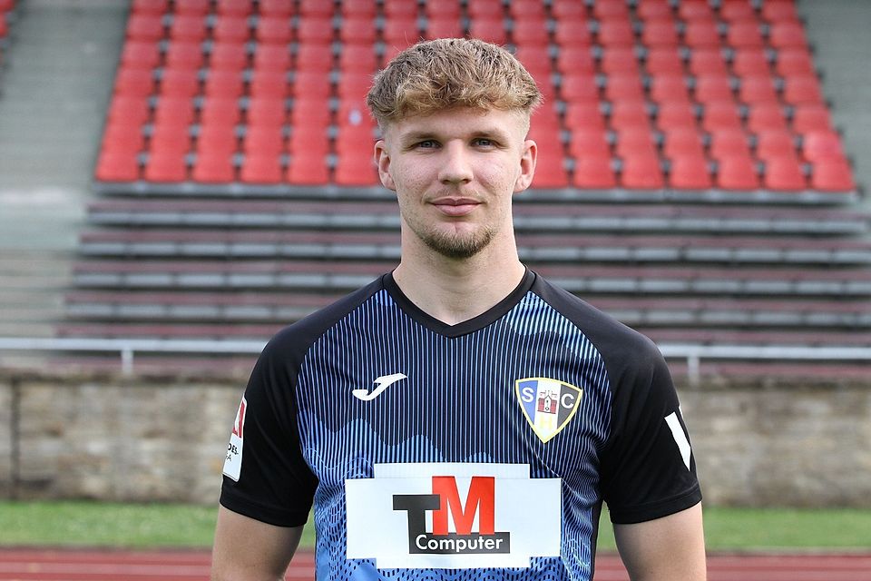 Tor des Tages erzielt: Herfords Stürmer Markus Esko.