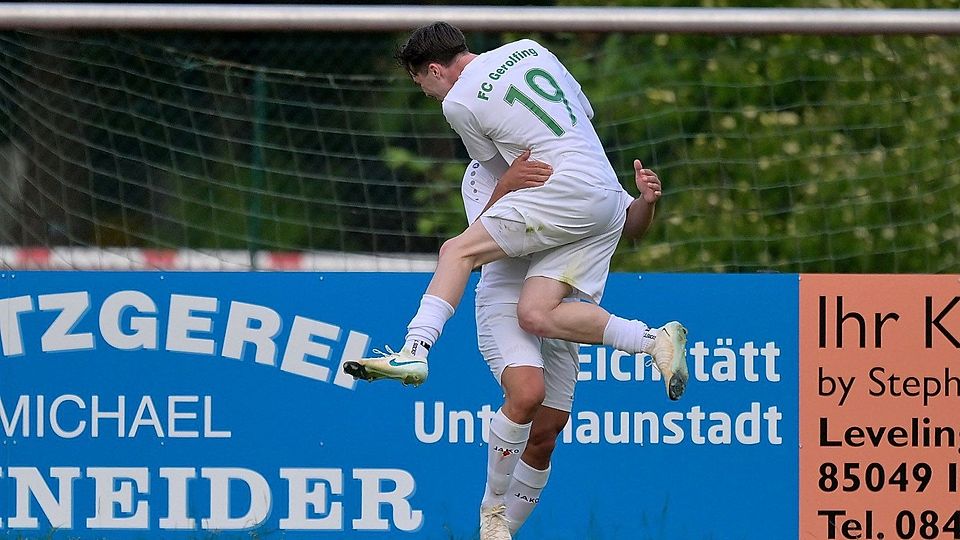 Gerolfing gewinnt das Hinspiel mit 1:0. 