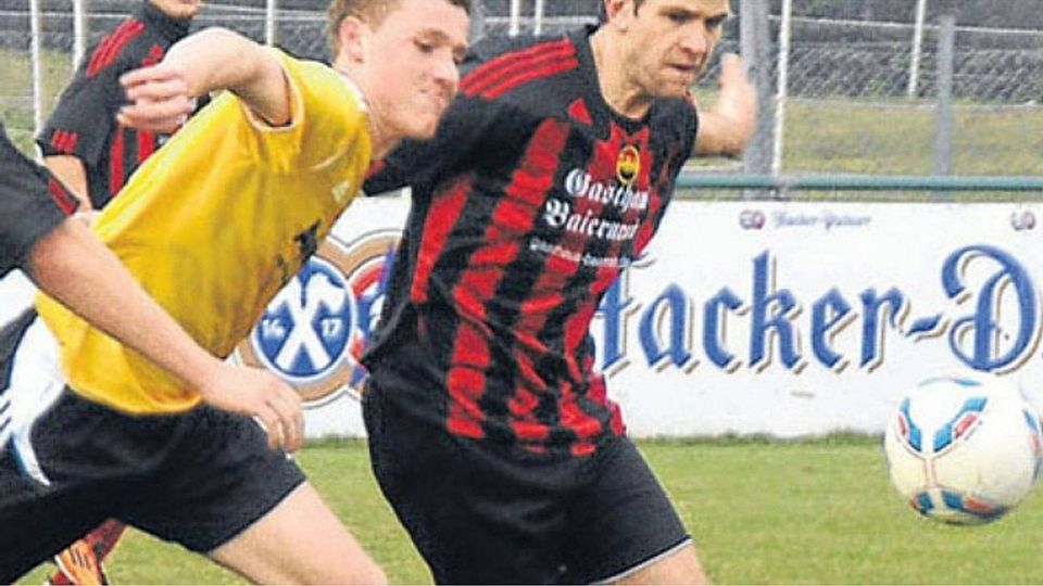 Florian Bacher spielte "wie verwandelt" und traf für den TSV zum 2:0.