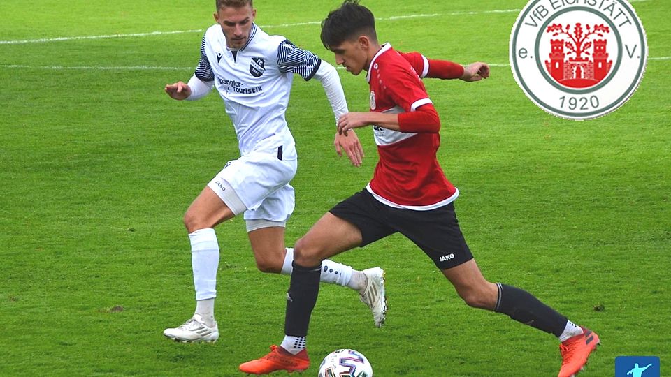Ferat Nitaj (am Ball) verstärkt ab Sommer  den VfB Eichstätt.