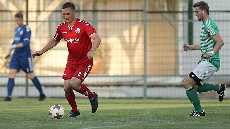 Andreas Mahr (li.) verlässt den 1. FC Passau in Kürze 
