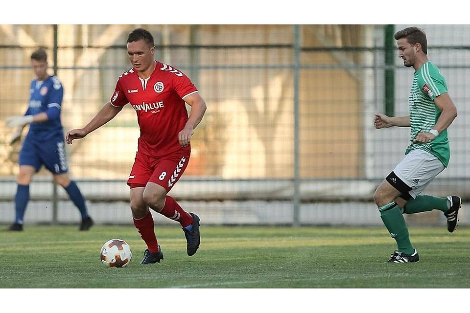 Andreas Mahr (li.) verlässt den 1. FC Passau in Kürze 