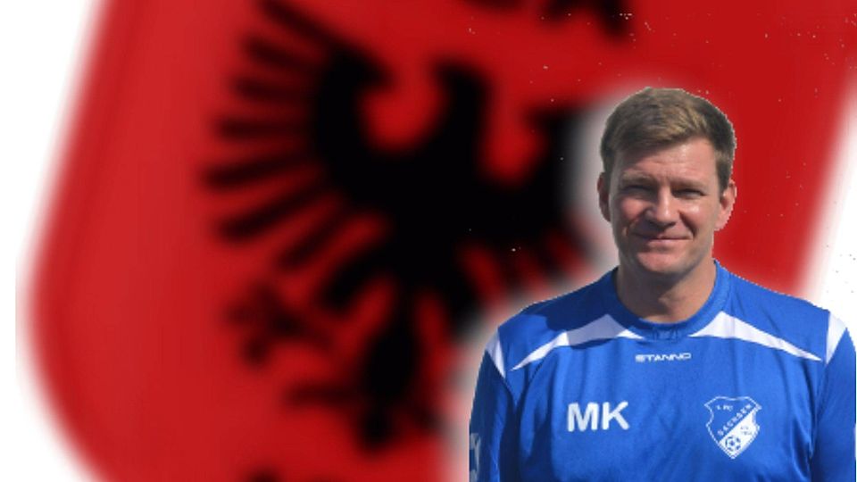 Michael Kapp, der neue Coach des SC Aufkirchen. (F.: FC Sachsen / Grafik: FuPa)