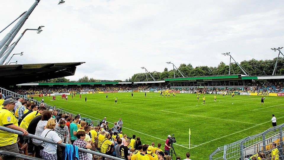 Künftig wieder Regionalliga-Spielstätte? Das Jadestadion des SV Wilhelmshaven.dpa