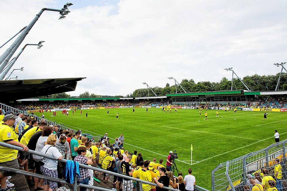 Künftig wieder Regionalliga-Spielstätte? Das Jadestadion des SV Wilhelmshaven.dpa