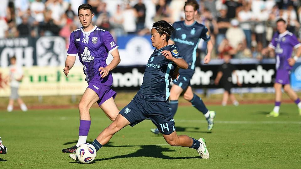 Soichiro Kozuki und der TSV 1860 treffen im letzten Testspiel auf den SSV Jahn Regensburg.
