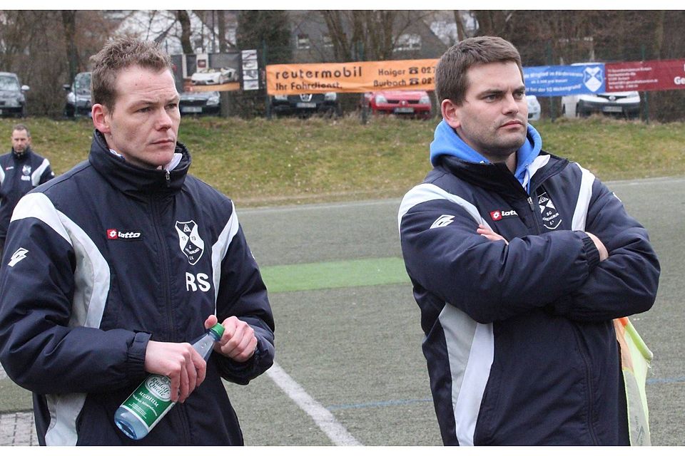 Für SG-Trainer Ralf Stein (links) und seinen "Co" Tobias Rath war Hickengrund eine "Herzensangelegenheit". Nun macht das Duo Platz für einen Neuanfang. Foto: sta