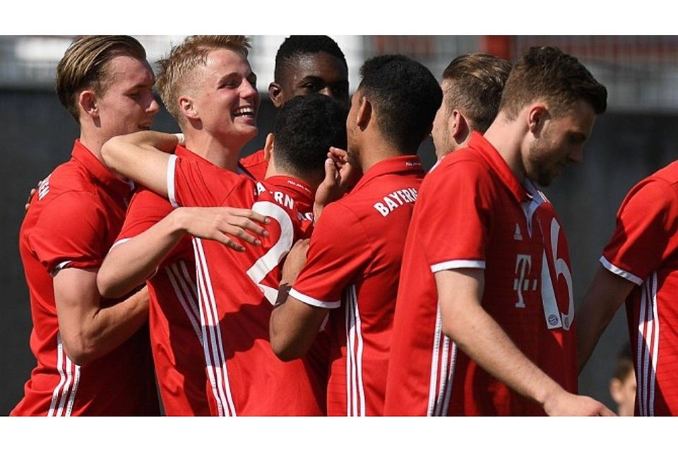 Auftaktsieg: Gegen die U19 des RSC Anderlecht zeigt der FC Bayern eine kämpferische Leistung und belohnt sich mit einem Dreier. (Foto: Leifer)