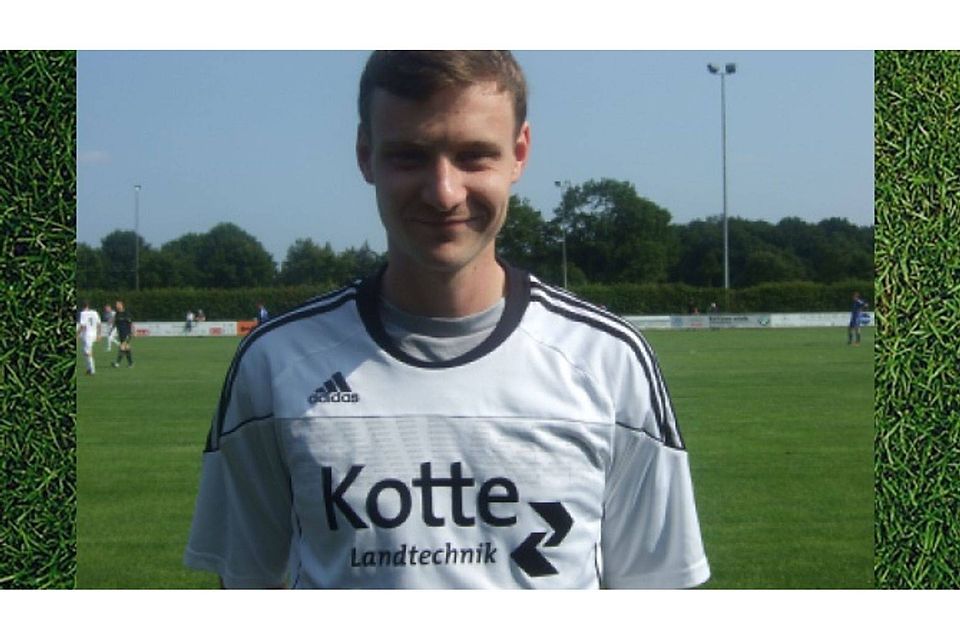 SCR-Spielertrainer Patrick Kreutzmann.