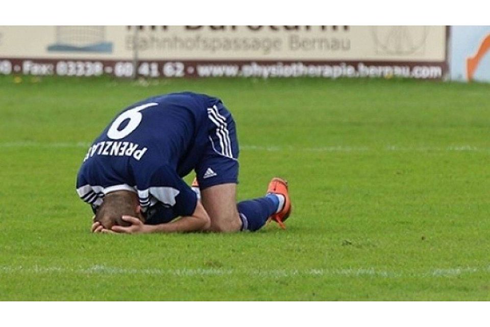 Vorbei für Blau-Weiß: In Prenzlau ist nicht nur das Landesliga-Team abgemeldet. Auch alle anderen Mannschaften von Energie wurden zurückgezogen. Foto: FORZA Bernau