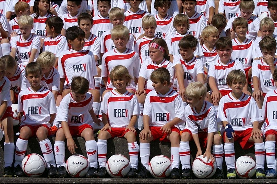 83 Kinder ließen das ASV-Fußballcamp zu einem riesigen Erfolg werden. Foto: Viehauser