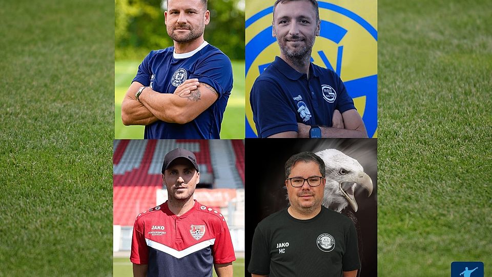 Diese Vier Trainer kommen in Folge 17 des Oberliga-Podcasts zu Wort.