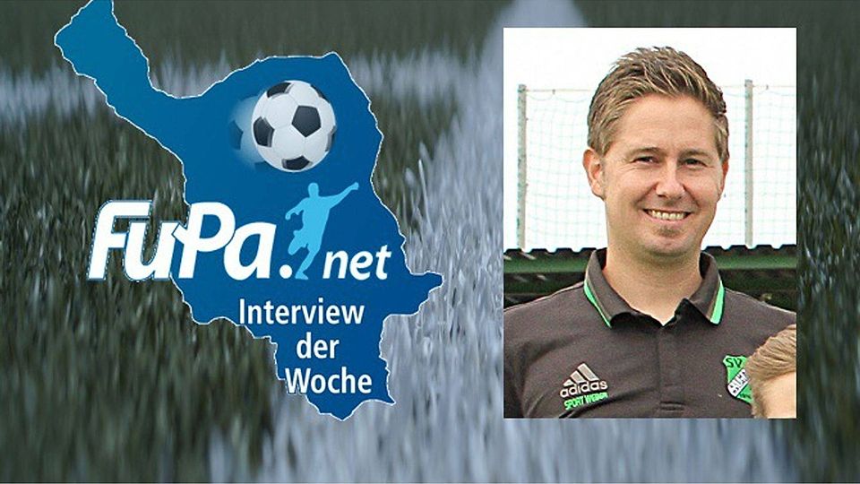 Im FuPa-Interview der Woche: Der neue SVA-Coach Patrick Joerg. Foto: FuPa/E. Daudistel