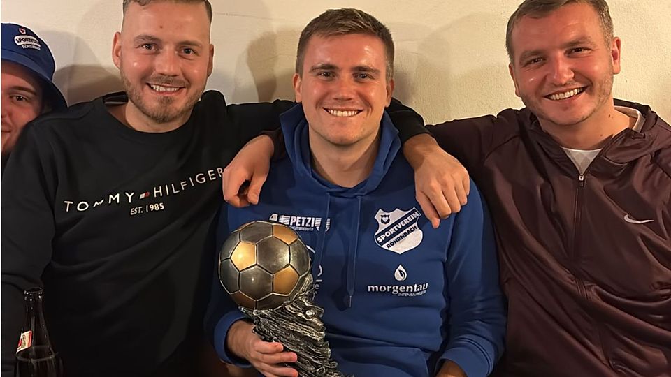 Die Gesichter des Erfolges: Tobias Philipp (v.l.), Andreas Pangratz und Christian "Partyprinz" Pinker.