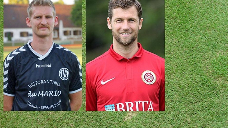 Maximilian Göldel (links) übernimmt den TVA als Trainer, Thorsten Burkhardt steht ab Sommer als Spieler zur Verfügung (F:TVA/ picture-alliance)