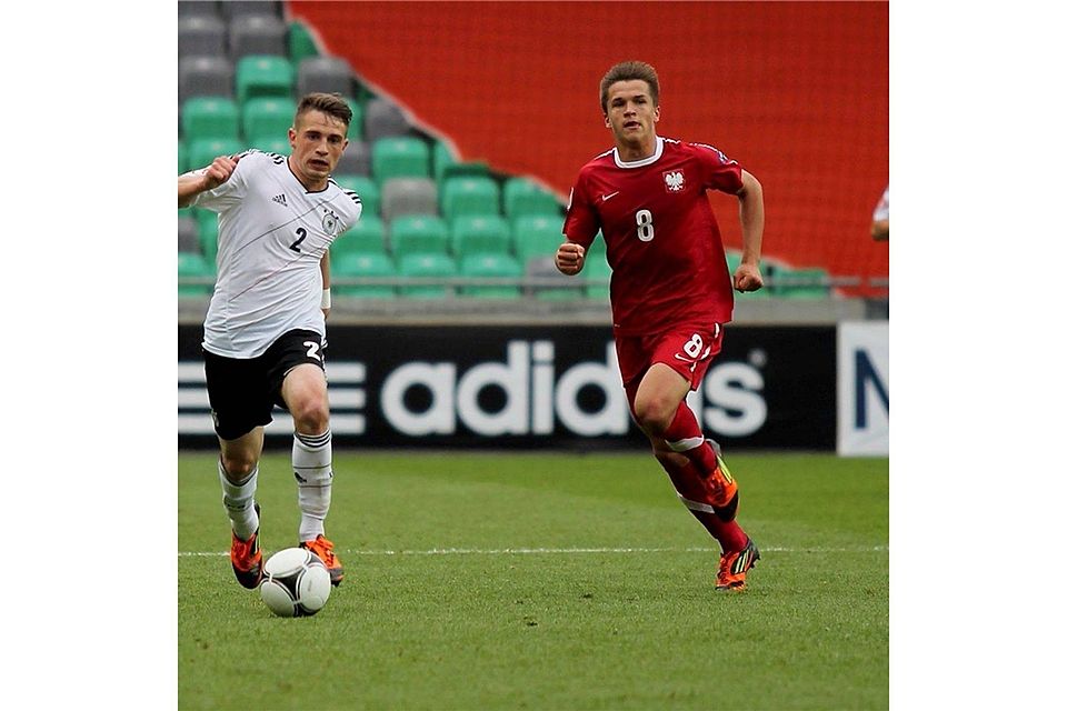Pascal Itter (l.) zieht mit den DFB-Junioren in das EM-Halbfinale ein.  Foto: Archiv