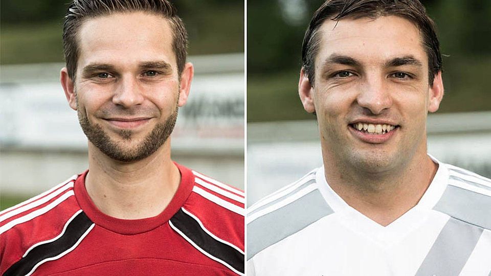 Marco Fuchs (links) und Stefan Wersinger setzen ihre erfolgreiche Arbeit beim SV Eggelstetten fort.