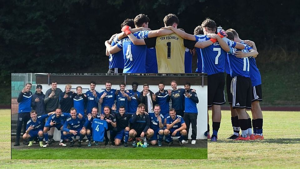 Die Mannschaft widmete den Sieg dem schwer verletzten Michael Eitel.