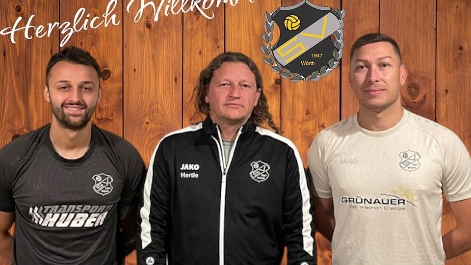 Von links nach rechts: Denis Afrasiloaie, Teammanager Hertreiter und Adrian Todor