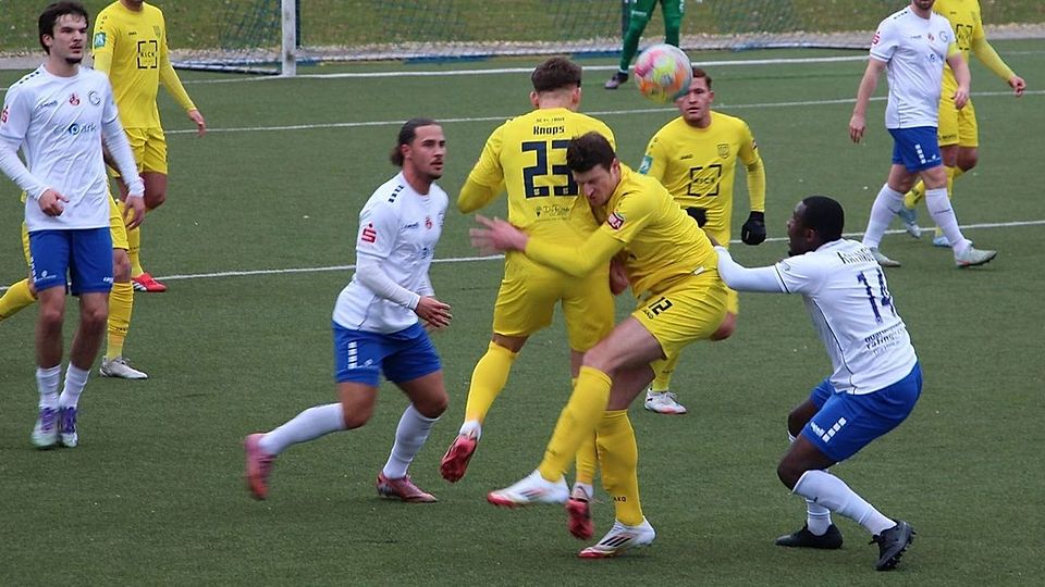 Autsch! Am Sonntag war Ratingen 04/19 dem SC St. Tönis vor allem in der Konsequenz vor dem Tor überlegen.