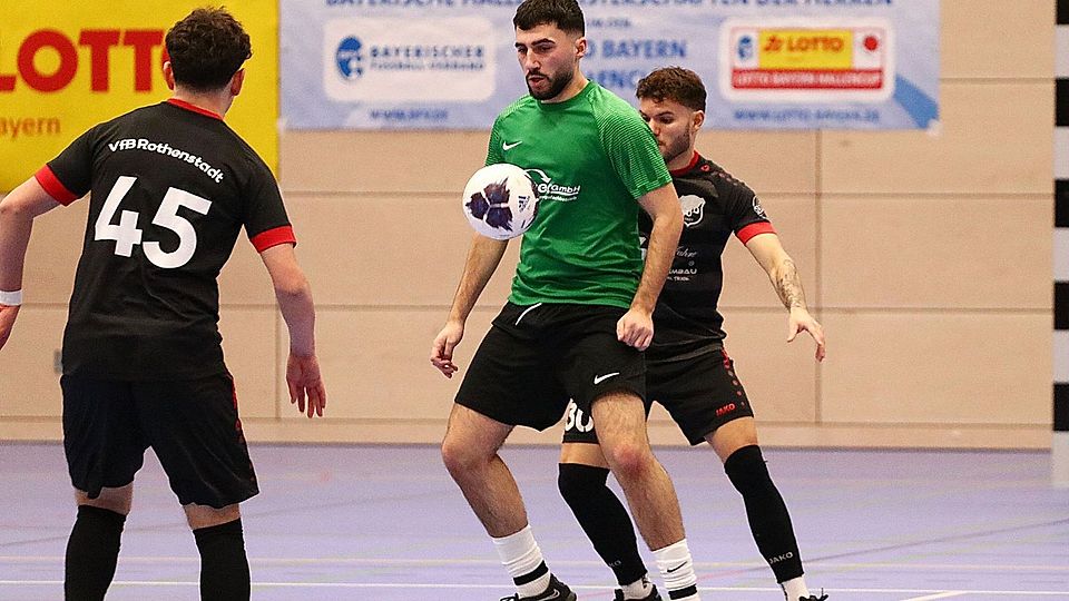 Der FC Maxhütte-Haidhof (in grün) schaffte es letzten Winter bis zur Bezirksmeisterschaft.