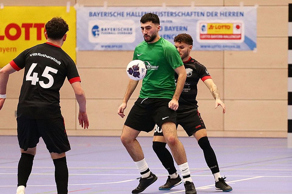 Der FC Maxhütte-Haidhof (in grün) schaffte es letzten Winter bis zur Bezirksmeisterschaft.