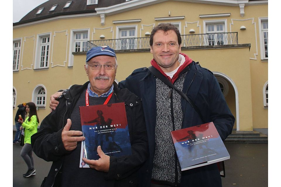 Die beiden Autoren des neuen WSV-Buchs: Otto Krschak (links) und Thomas Besche. Foto: privat