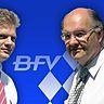 Harald Haase (li) wird neuer Kreisspielleiter im Bayerwald - Gustav Kagerbauer war für die Suche des Geißinger-Nachfolgers verantwortlich   Montage:Wagner