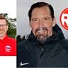 Peter Brandenburger (re.) übernimmt beim SC RW Rheinau den Trainerposten von Ralf Eckl.