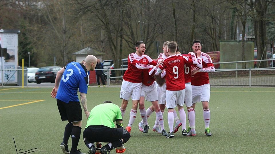 Im Topspiel der Kreisoberliga Wiesbaden konnte sich Frauenstein mit 3:1 gegen Erbenheim durchsetzen. F: Henz