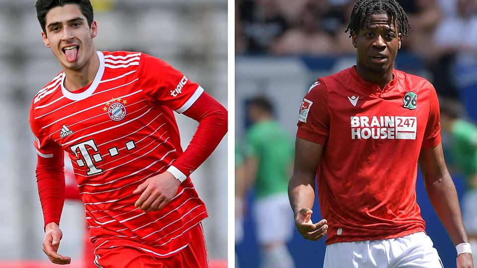 Grant-Leon Ranos und Bright Arrey-Mbi verlassen den FC Bayern wohl im Sommer.