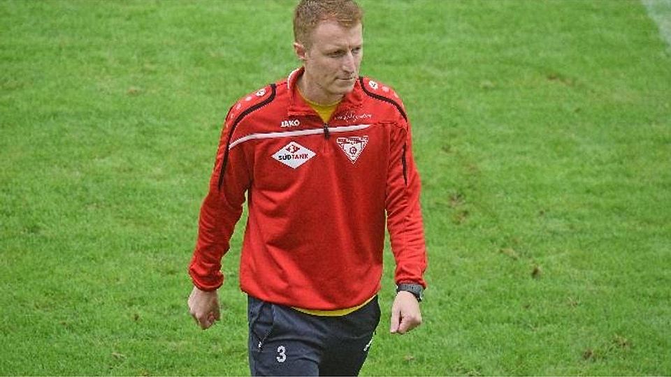 Will in Ruhe weiter machen: Eddi Keil, der Trainer des TSV Gersthofen.  Foto: Oliver Reiser