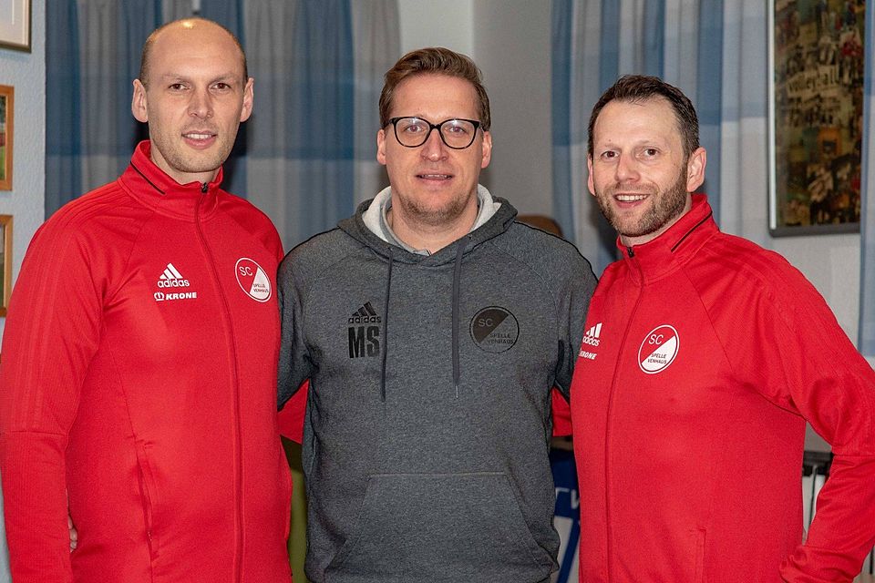 Neu in Spelle als Co-Trainer ist Johann Benner (l.).  Stefan Tünemann (r.) sagte Markus Schütte für eine weitere Saison zu