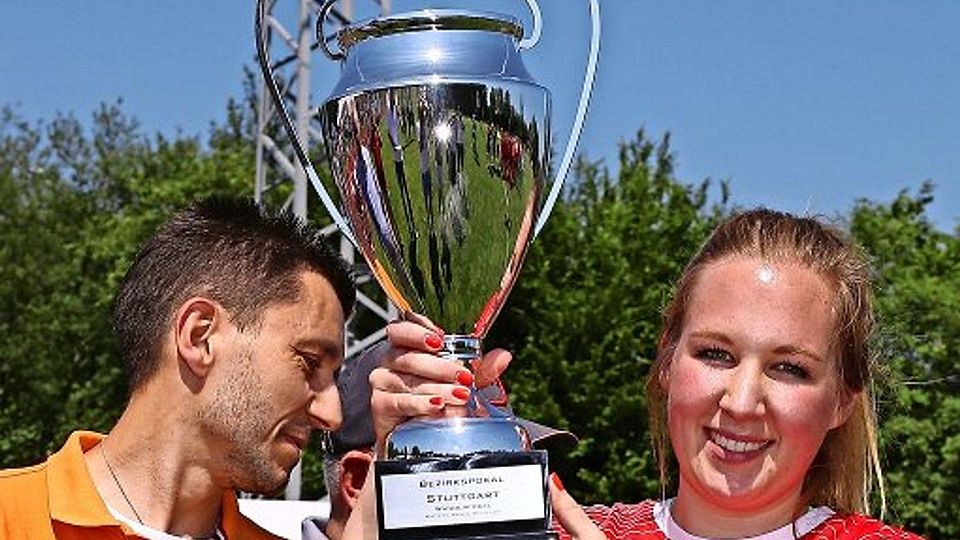 Im vergangenen Jahr gewannen die Plattenhardter Frauen den Pokal durch einen 3:1-Finalsieg gegen den SV Hoffeld. Foto: Baumann