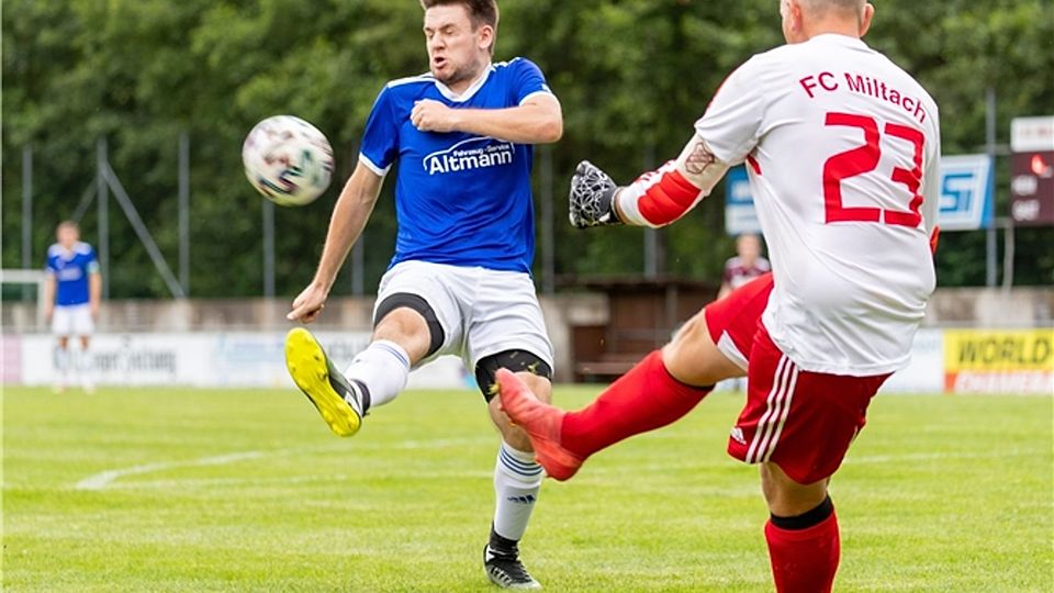 Der SV Gleißenberg Lixenried – hier im Spiel gegen den FC Miltach II – besiegte Steinbühl mit 7:0.