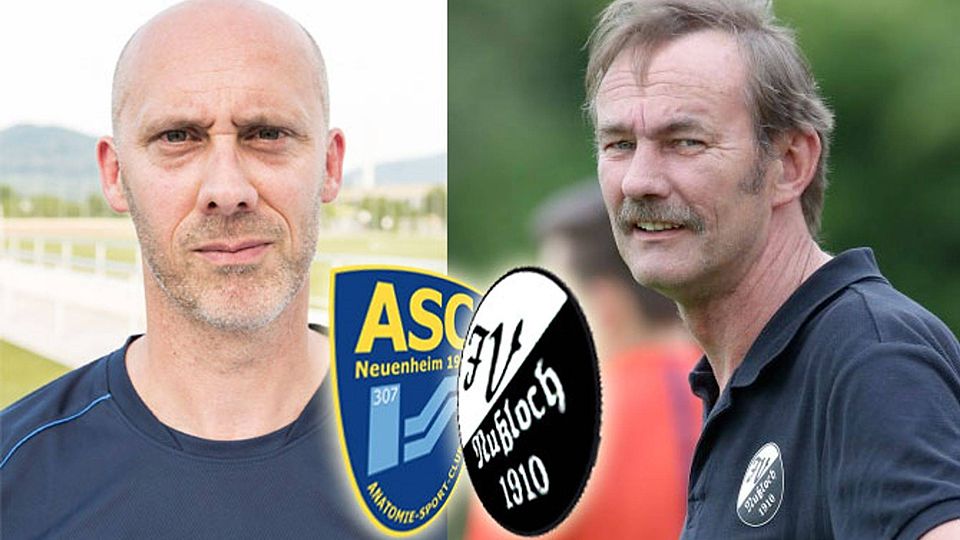 Alexander Stiehl (l.) und Edgar Mayer freuen sich auf das Halbfinale. Foto/Grafik: ASC/Pfeifer/cwa