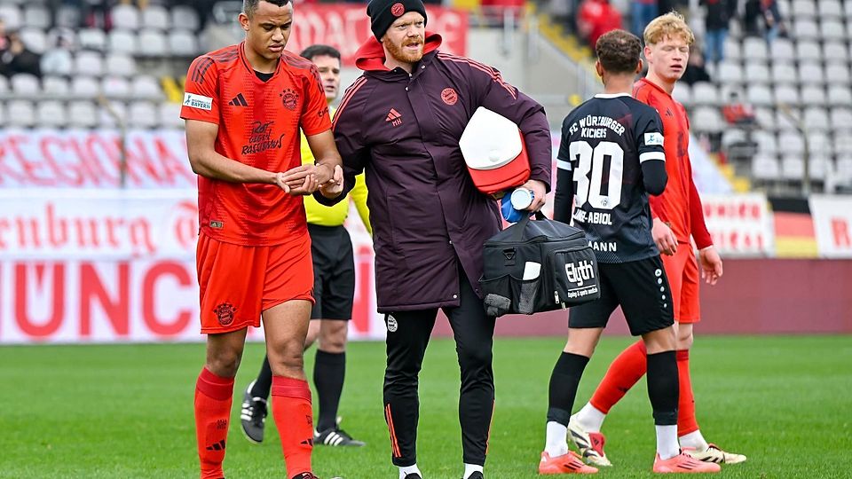 Tarek Buchmann musste nach 22 Minuten verletzt ausgewechselt werden.