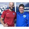 Der neue Weiler U-19-Coach Jan Hebding (links) und Nachwuchssportchef Rolf Sutter | Foto: Verein