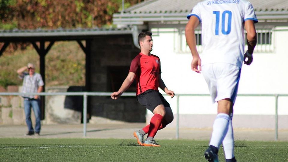 Ein Spieler des SV Kirschhausen.