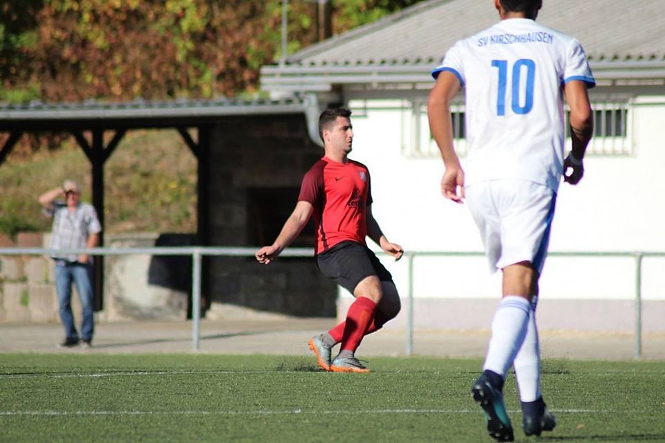 Ein Spieler des SV Kirschhausen.